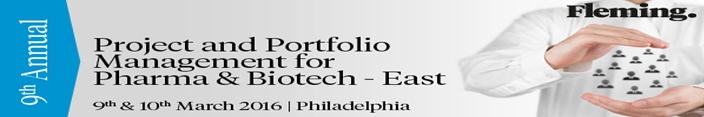 9th Project and Portfolio Management Conference for Pharma and Biotech - East-SciDoc Publishers